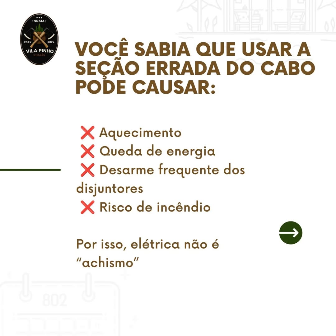 Muita gente olha apenas acabamento, madeira ou estética do chalé.… — foto 2 de 7