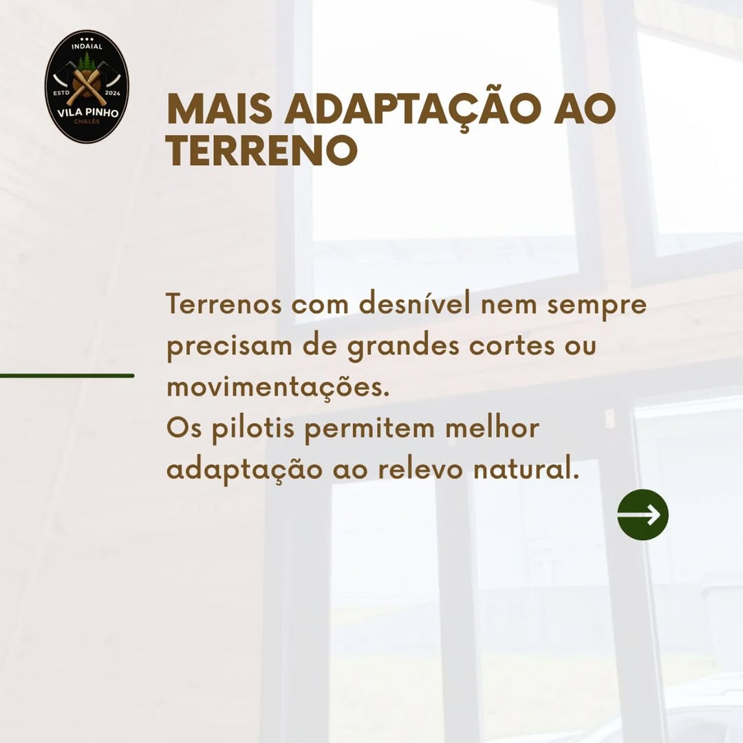 Por que elevamos o chalé do solo? Não é apenas estética. 🏡 — foto 4 de 8
