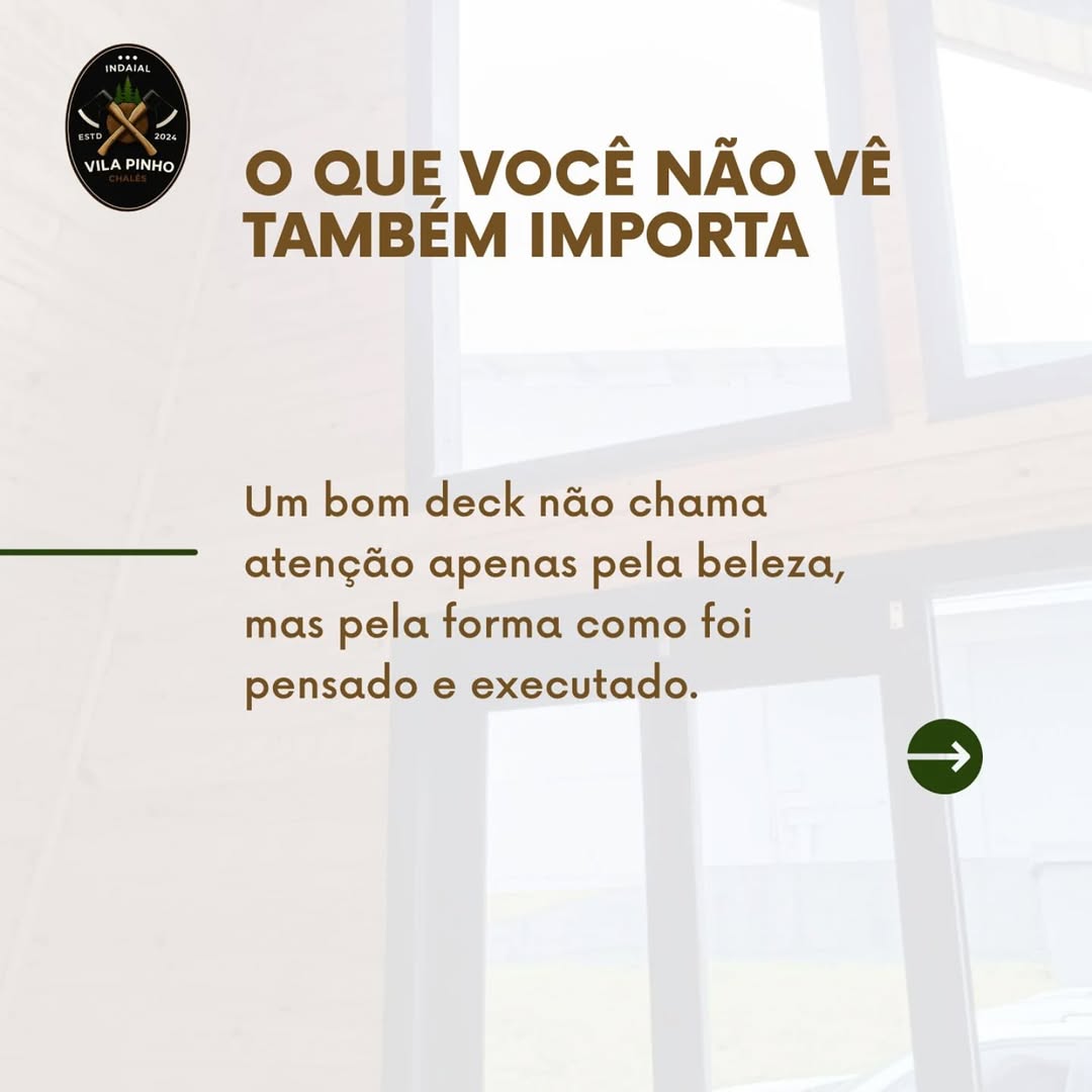 Quando falamos de deck de madeira, muita gente olha apenas o… — foto 6 de 7