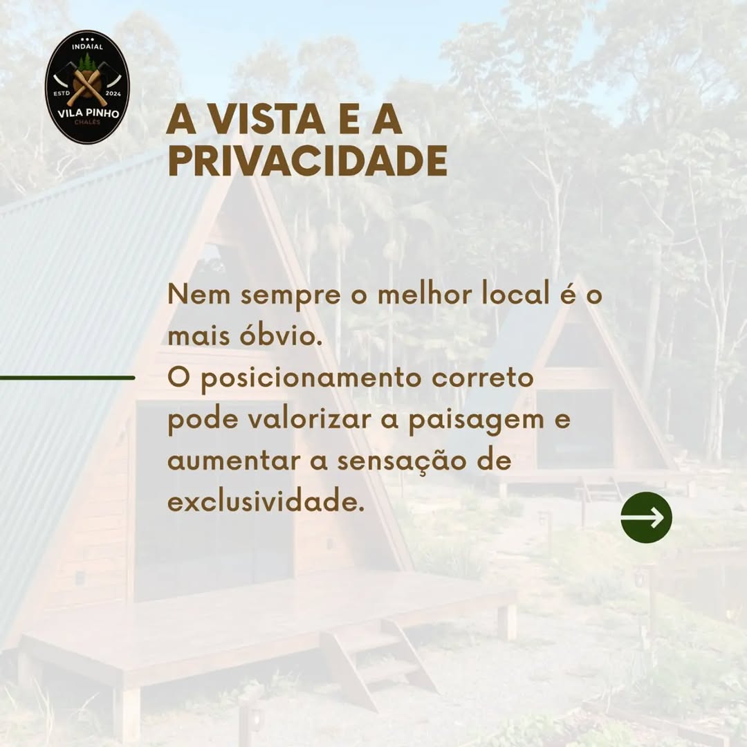 Quando pensamos em um chalé, é comum focar na madeira, nos… — foto 5 de 9